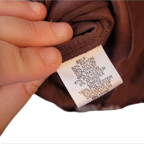 Vintage Y2K Target Mossimo Deadstock Floral Velvet Cami Tank Top Size 22W NWT - Picture 6 of 7